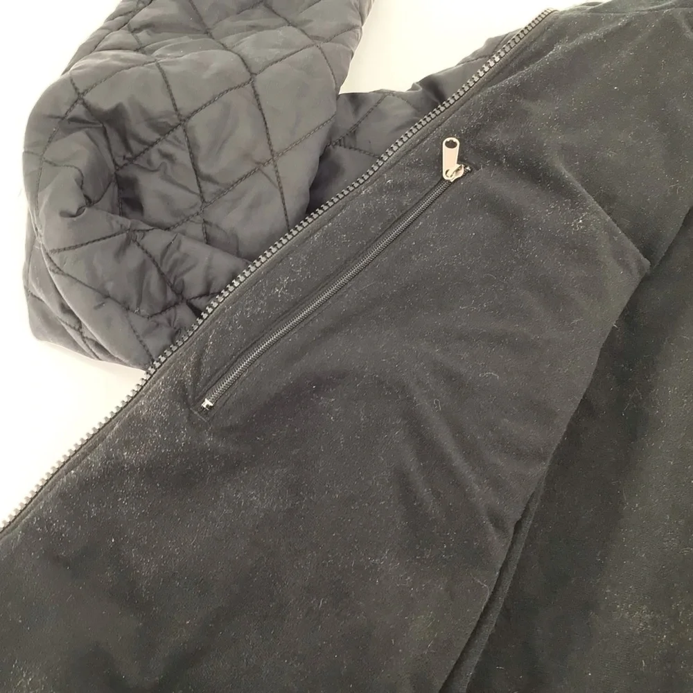 Marmot Women's PrimaLoft Black Quilted Full Zip Long Sleeve Jacket Size Medium - Picture 10 of 16